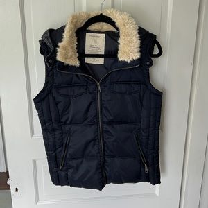 Navy Zara vest
